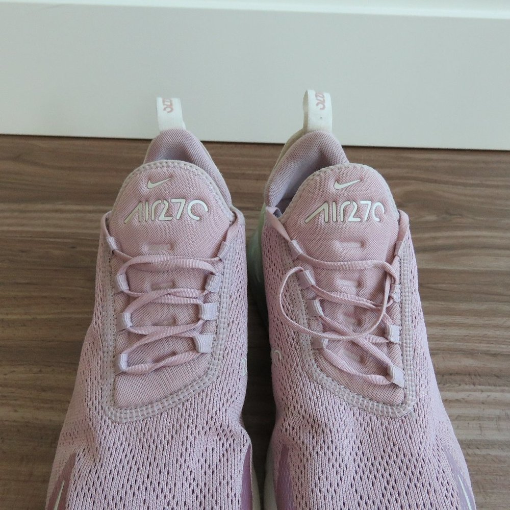 NIKE Air Max 270 Plum Chalk Summit White Elemental Rose Sneakers - Size US 10 - Picture 4 of 16